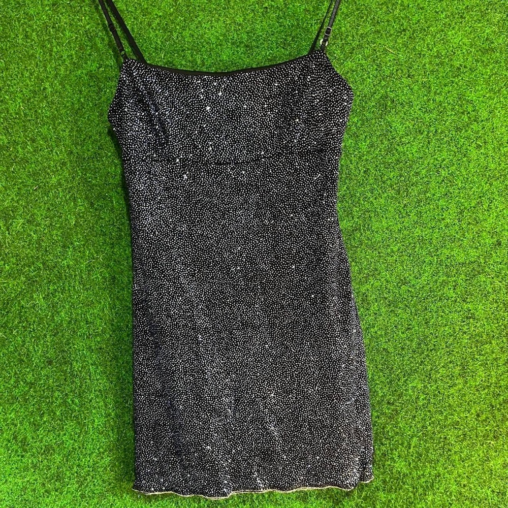 Sparkly mini dress